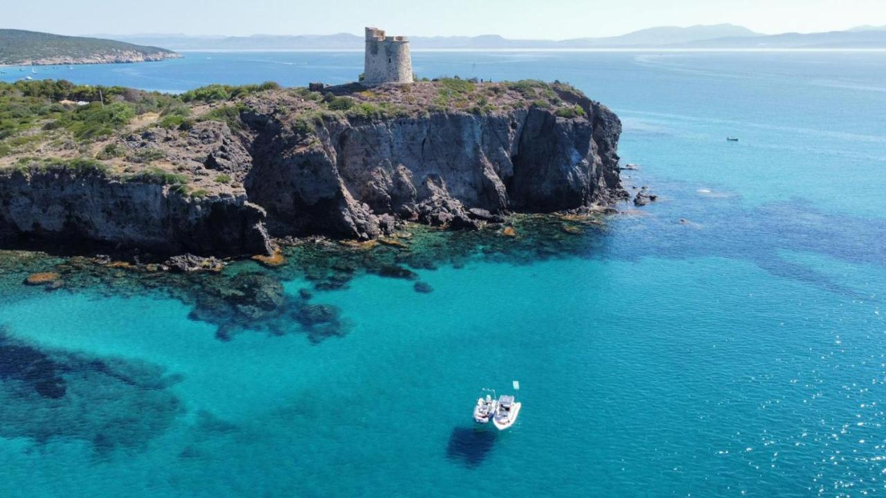 Casa Sylvia Daire SantʼAntìoco Dış mekan fotoğraf