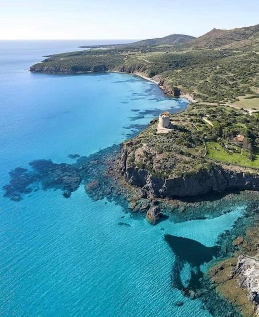 Casa Sylvia Daire SantʼAntìoco Dış mekan fotoğraf